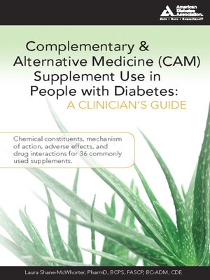cover image of Complementary and Alternative Medicine (CAM) Supplement Use in People with Diabetes